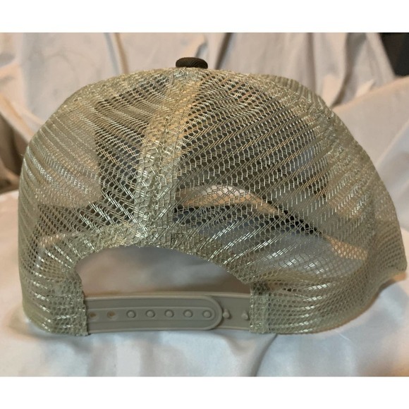 GPO German Precision Optics Shooting SnapBack Trucker Hat Brown w Mesh Cap New! - Picture 4 of 6